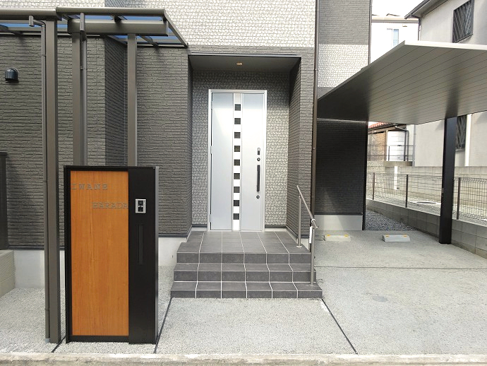 玄関 アプローチ 門まわり 大阪 奈良 京都でエクステリア 外構工事するならニワート